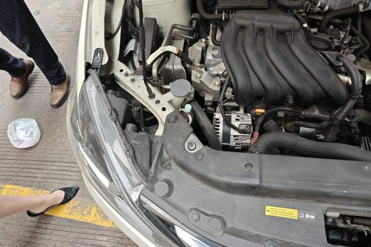 Used Nissan Sylphy 2022 Classic 1.6XE CVT Comfort Edition Engine Bay Right