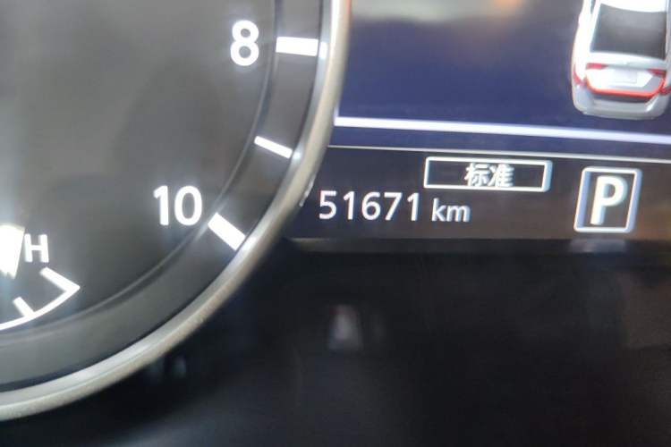 Used Nissan Sylphy 2022 e-POWER MAX with Advanced Electric Drive Autopilot Odometer Close Up