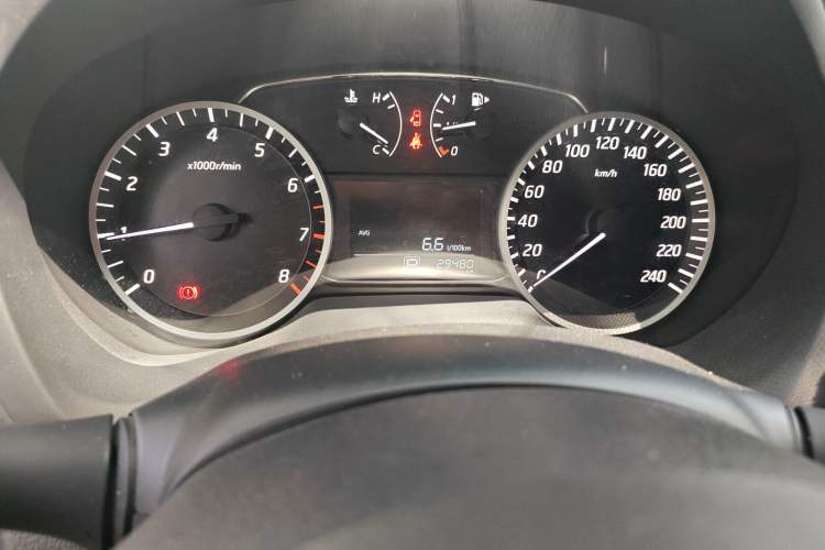 Used Nissan Sylphy 2022 Classic 1.6XL CVT Luxury Edition Odometer Close Up