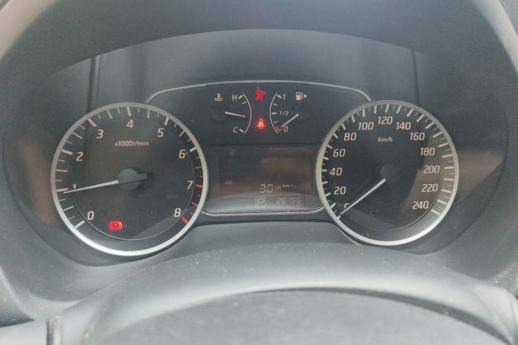 Used Nissan Sylphy 2022 Classic 1.6XE CVT Comfort Edition Odometer Close Up