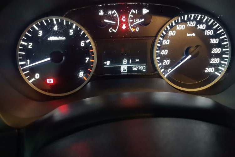 Used Nissan Sylphy 2022 Classic 1.6XL CVT Luxury Edition Odometer Close Up