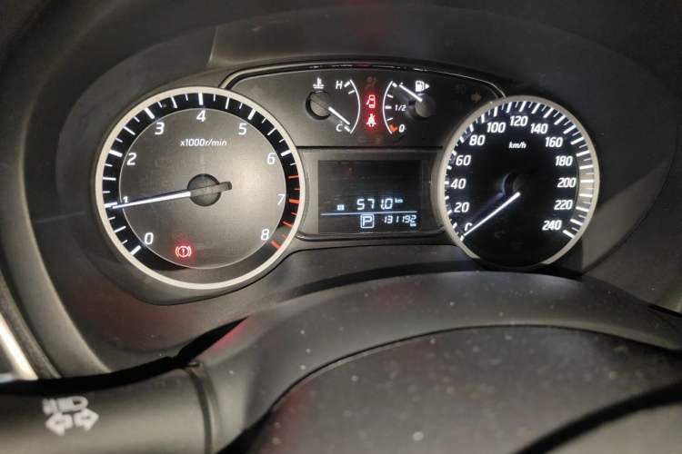 Used Nissan Sylphy 2022 Classic 1.6XL CVT Luxury Edition Odometer Close Up