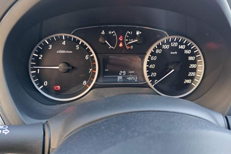 Used Nissan Sylphy 2022 Classic 1.6XE CVT Comfort Edition Odometer Close Up