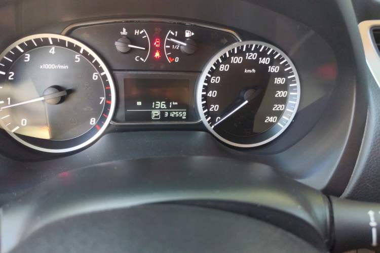 Used Nissan Sylphy 2022 Classic 1.6XE CVT Comfort Edition Odometer Close Up