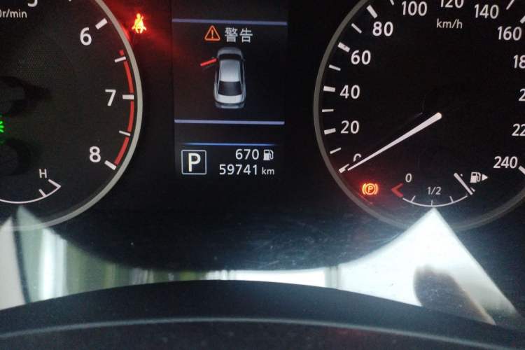 Used Nissan Sylphy 2022 1.6L XL CVT Enjoyment Edition Odometer Close Up