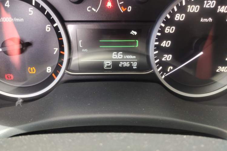Used Nissan Sylphy 2022 Classic 1.6XE CVT Comfort Edition Odometer Close Up