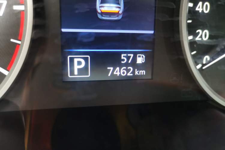 Used Nissan Sylphy 2022 1.6L XL CVT Enjoyment Edition Odometer Close Up
