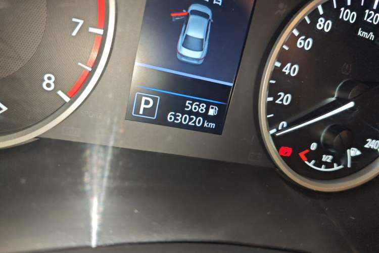 Used Nissan Sylphy 2022 1.6L XL CVT Enjoyment Edition Odometer Close Up