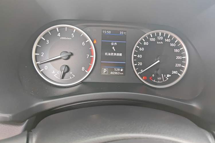 Used Nissan Sylphy 2022 1.6L XL CVT Enjoyment Edition Odometer Close Up