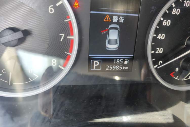 Used Nissan Sylphy 2022 1.6L XL CVT Enjoyment Edition Odometer Close Up