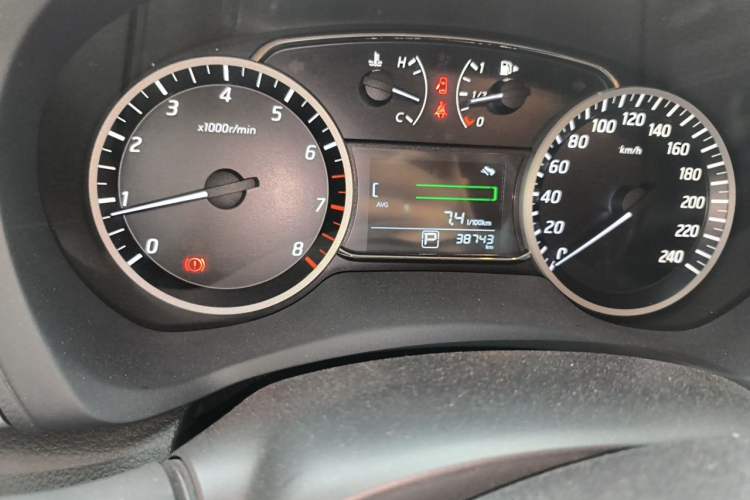 Used Nissan Sylphy 2022 Classic 1.6XL CVT Luxury Edition Odometer Close Up