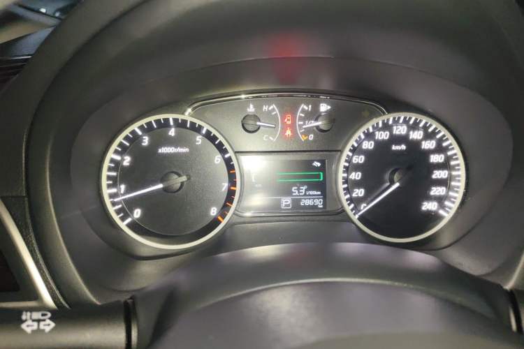 Used Nissan Sylphy 2022 Classic 1.6XE CVT Comfort Edition Odometer Close Up
