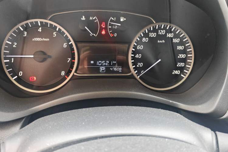 Used Nissan Sylphy 2022 Classic 1.6XE CVT Comfort Edition Odometer Close Up