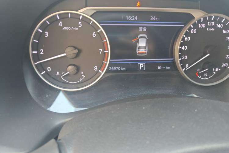Used Nissan Sylphy 2022 1.6L XL CVT Enjoyment Edition Odometer Close Up