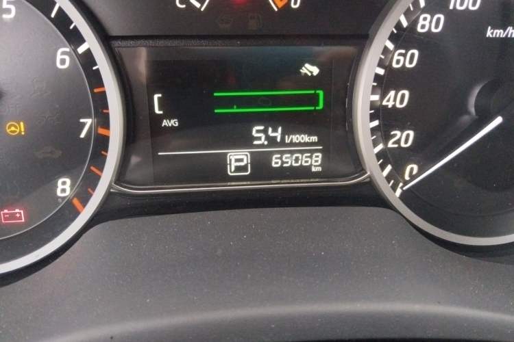 Used Nissan Sylphy 2022 Classic 1.6XL CVT Luxury Edition Odometer Close Up