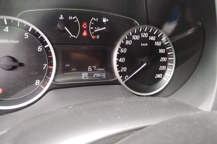 Used Nissan Sylphy 2022 Classic 1.6XL CVT Luxury Edition Odometer Close Up