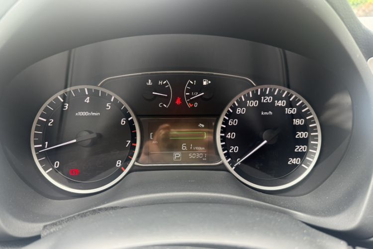 Used Nissan Sylphy 2022 Classic 1.6XE CVT Comfort Edition Odometer Close Up