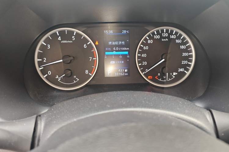 Used Nissan Sylphy 2022 1.6L XL CVT Enjoyment Edition Odometer Close Up