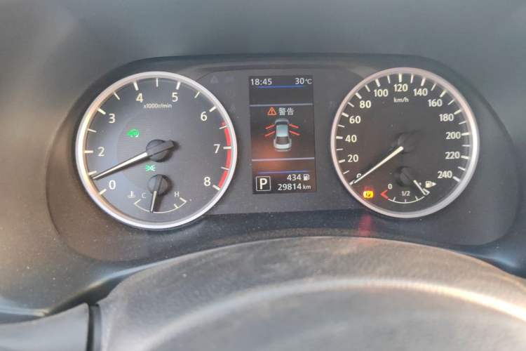 Used Nissan Sylphy 2022 1.6L XL CVT Enjoyment Edition Odometer Close Up