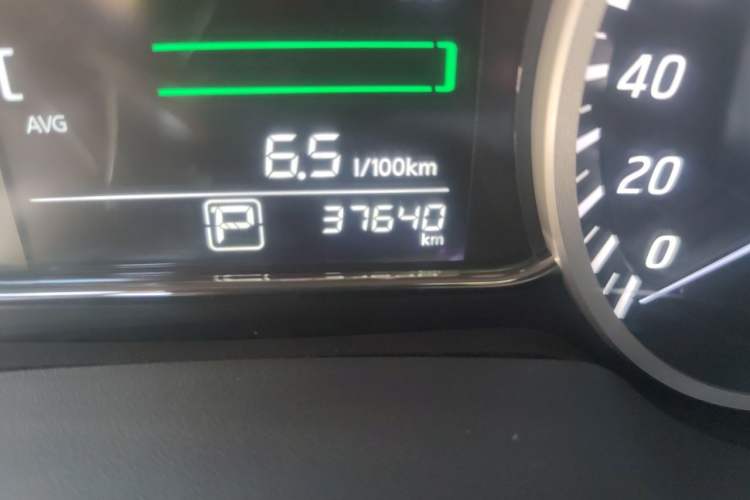 Used Nissan Sylphy 2022 Classic 1.6XL CVT Luxury Edition Odometer Close Up