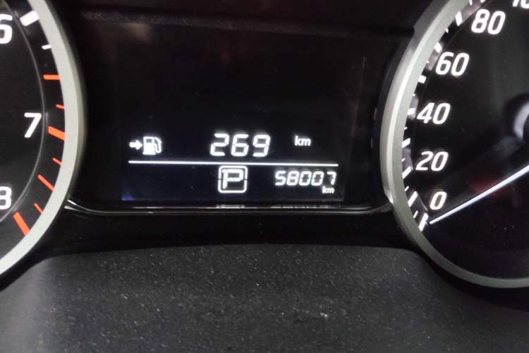Used Nissan Sylphy 2022 Classic 1.6XL CVT Luxury Edition Odometer Close Up