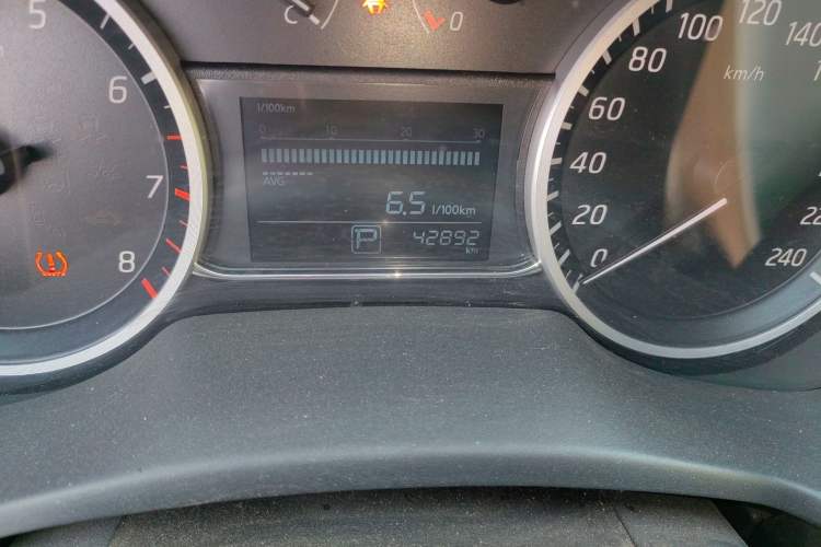 Used Nissan Sylphy 2022 Classic 1.6XE CVT Comfort Edition Odometer Close Up