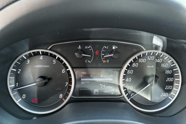 Used Nissan Sylphy 2022 Classic 1.6XE CVT Comfort Edition Odometer Close Up