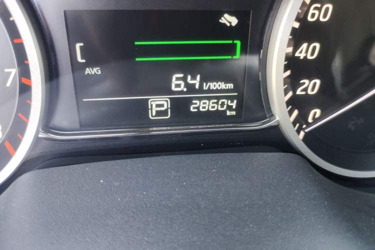 Used Nissan Sylphy 2022 Classic 1.6XL CVT Luxury Edition Odometer Close Up