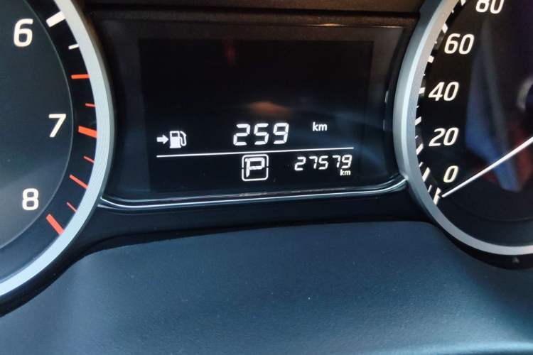 Used Nissan Sylphy 2022 Classic 1.6XE CVT Comfort Edition Odometer Close Up