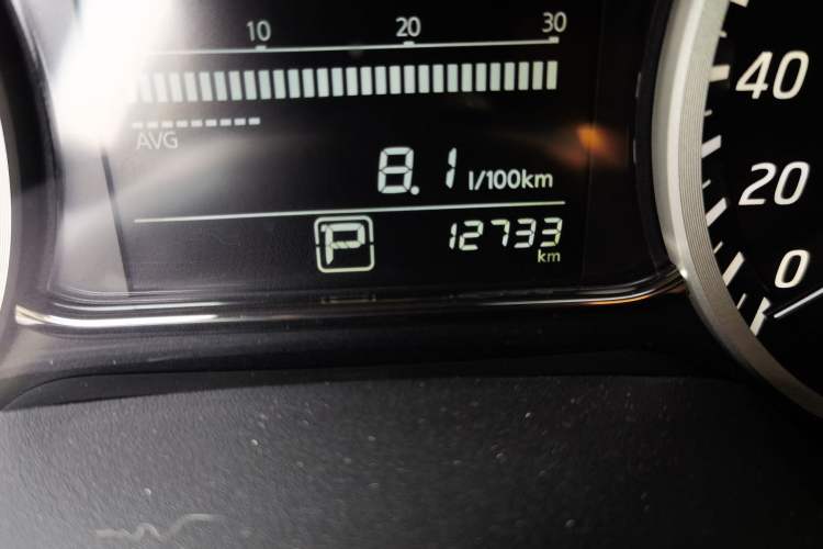 Used Nissan Sylphy 2022 Classic 1.6XL CVT Luxury Edition Odometer Close Up