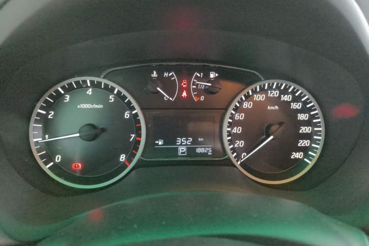 Used Nissan Sylphy 2022 Classic 1.6XL CVT Luxury Edition Odometer Close Up
