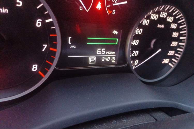 Used Nissan Sylphy 2022 Classic 1.6XE CVT Comfort Edition Odometer Close Up
