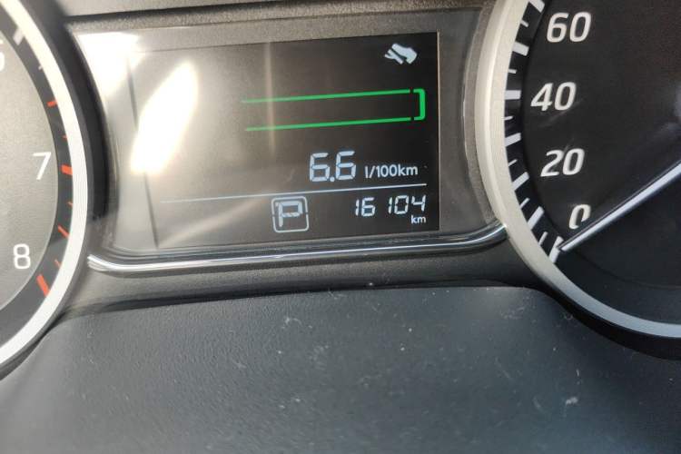 Used Nissan Sylphy 2022 Classic 1.6XE CVT Comfort Edition Odometer Close Up