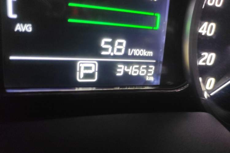 Used Nissan Sylphy 2022 Classic 1.6XE CVT Comfort Edition Odometer Close Up