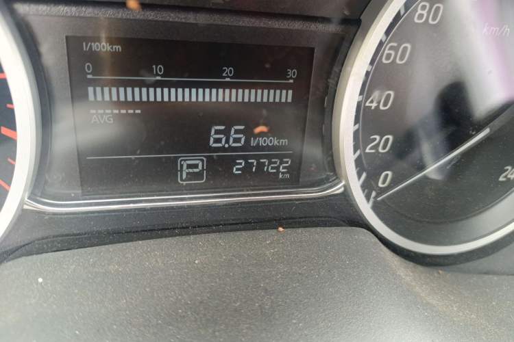 Used Nissan Sylphy 2022 Classic 1.6XE CVT Comfort Edition Odometer Close Up