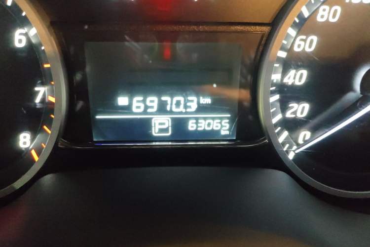 Used Nissan Sylphy 2022 Classic 1.6XE CVT Comfort Edition Odometer Close Up