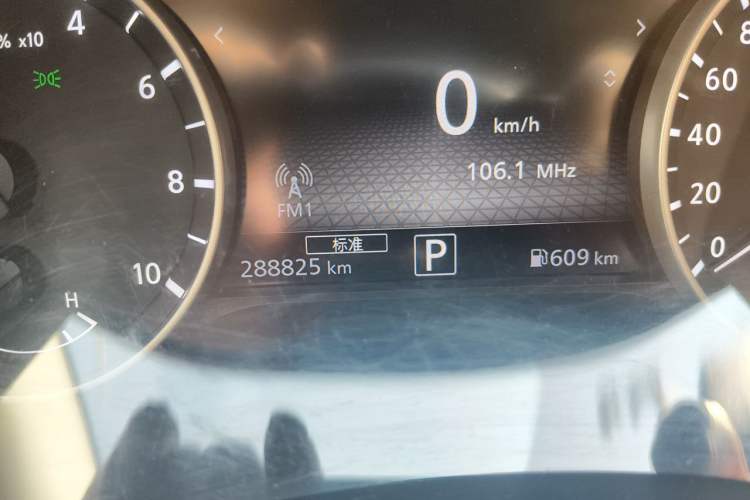 Used Nissan Sylphy 2022 e-POWER All-Electric Drive Pro Odometer Close Up
