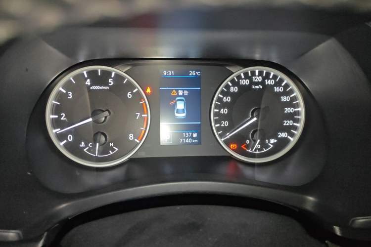 Used Nissan Sylphy 2022 1.6L XL CVT Enjoyment Edition Odometer Close Up