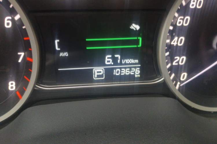 Used Nissan Sylphy 2022 Classic 1.6XE CVT Comfort Edition Odometer Close Up