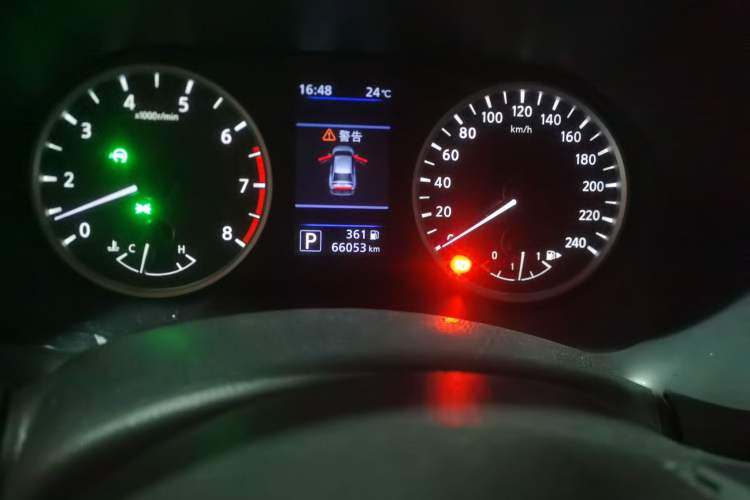 Used Nissan Sylphy 2022 1.6L XL CVT Enjoyment Edition Odometer Close Up