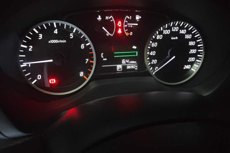 Used Nissan Sylphy 2022 Classic 1.6XE CVT Comfort Edition Odometer Close Up