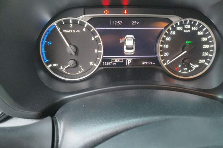 Used Nissan Sylphy 2022 e-POWER MAX with Advanced Electric Drive Autopilot Odometer Close Up