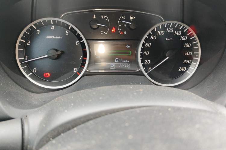Used Nissan Sylphy 2022 Classic 1.6XE CVT Comfort Edition Odometer Close Up