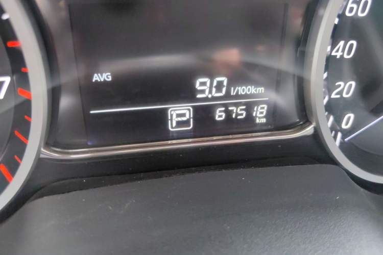 Used Nissan Sylphy 2022 Classic 1.6XE CVT Comfort Edition Odometer Close Up