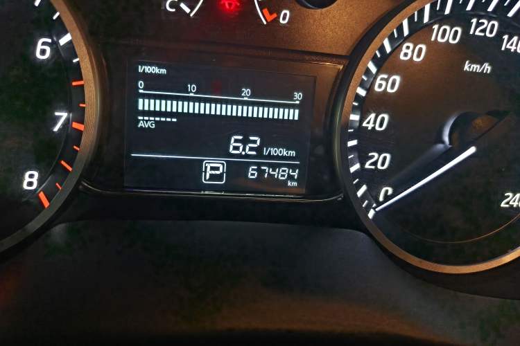 Used Nissan Sylphy 2022 Classic 1.6XL CVT Luxury Edition Odometer Close Up