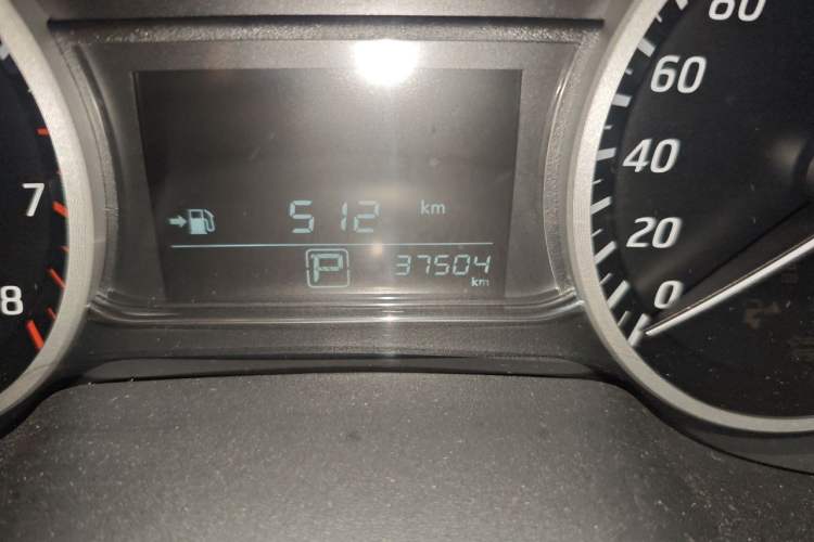 Used Nissan Sylphy 2022 Classic 1.6XE CVT Comfort Edition Odometer Close Up