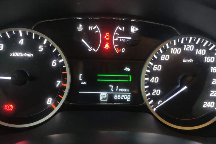 Used Nissan Sylphy 2022 Classic 1.6XE CVT Comfort Edition Odometer Close Up