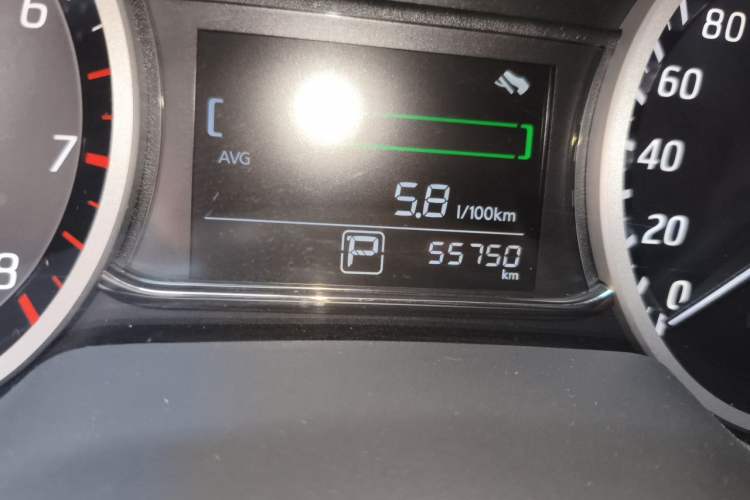 Used Nissan Sylphy 2022 Classic 1.6XL CVT Luxury Edition Odometer Close Up