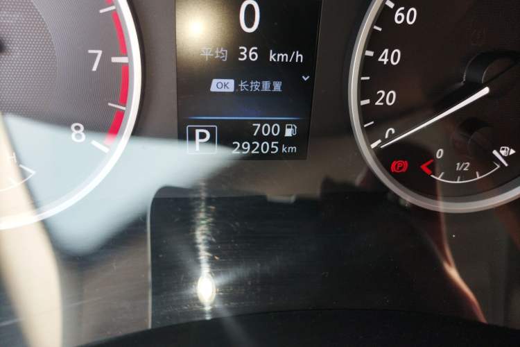 Used Nissan Sylphy 2022 1.6L XL CVT Enjoyment Edition Odometer Close Up