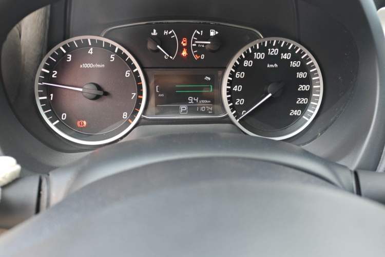 Used Nissan Sylphy 2022 Classic 1.6XE CVT Comfort Edition Odometer Close Up